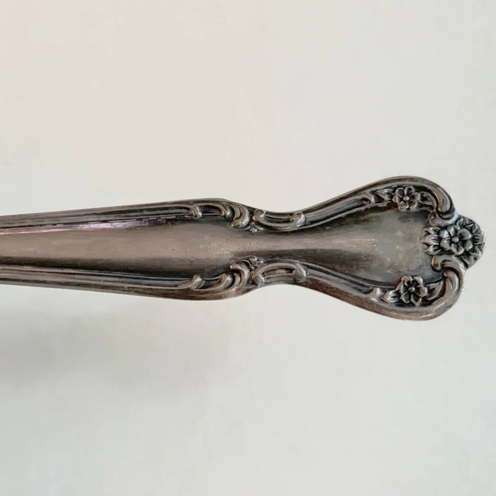 Rogers Bros Daybreak Elegant Lady Silverplate Cake Server International Silver